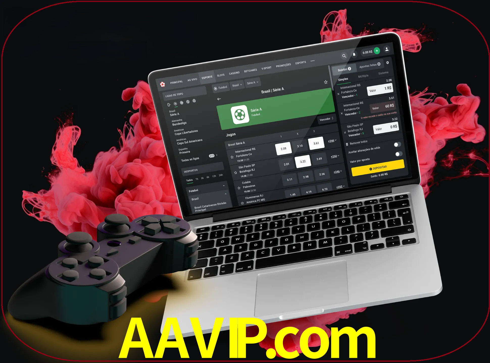 Visite a secção especial de jogos de vídeo em aavip para descobrir em que jogos pode apostar e ganhar muito dinheiro.