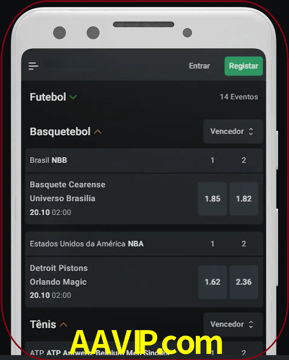 Aposte e assista aos esportes em formato ao vivo.